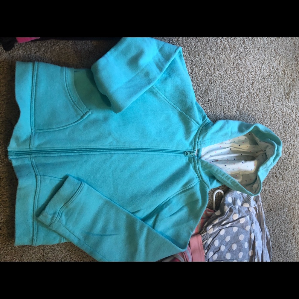 Zip up sweatshirt